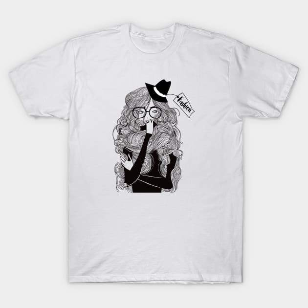 Fashion Head T-Shirt by EveFarb